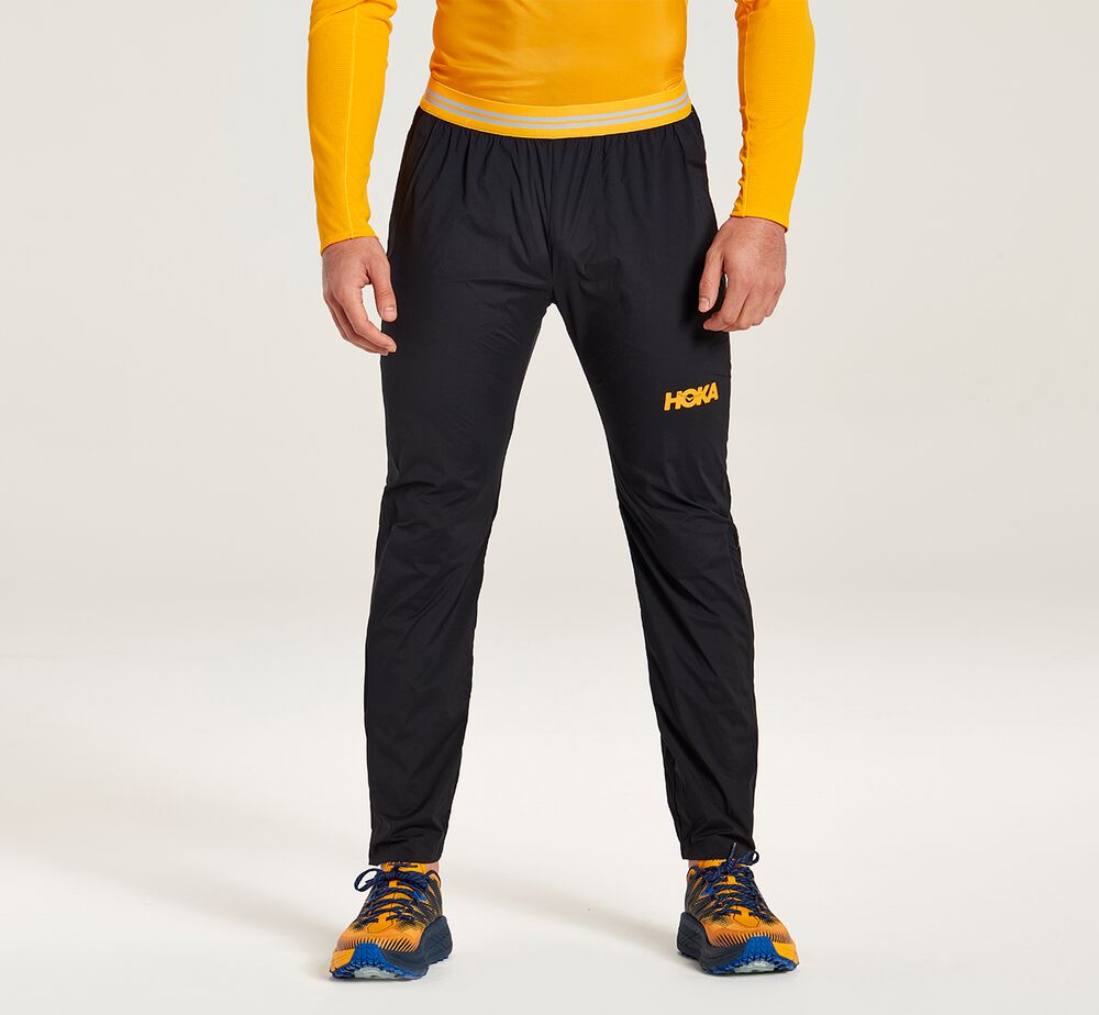 Hoka One One Wind Byxor Herr Svarta - SE-9106485